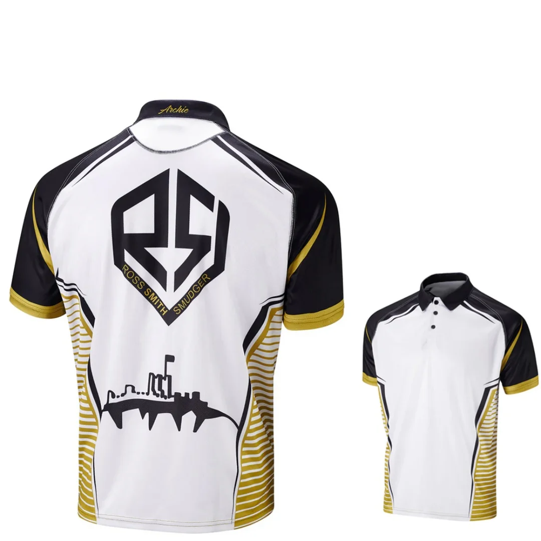 Ross Smith – Smudger – Authentic Dart Shir Darts-Trikot Darts-Match-Poloshirt Sport Herren-T-Shirt Kinder-T-Shirt