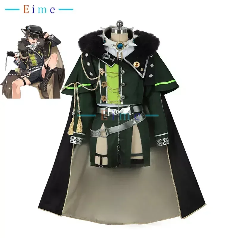 

Garu Cosplay Costume Game Nu: Carnival Cosplay Fancy Party Suit With Hat Halloween Carnival Uniforms Anime Clothing Custom Made