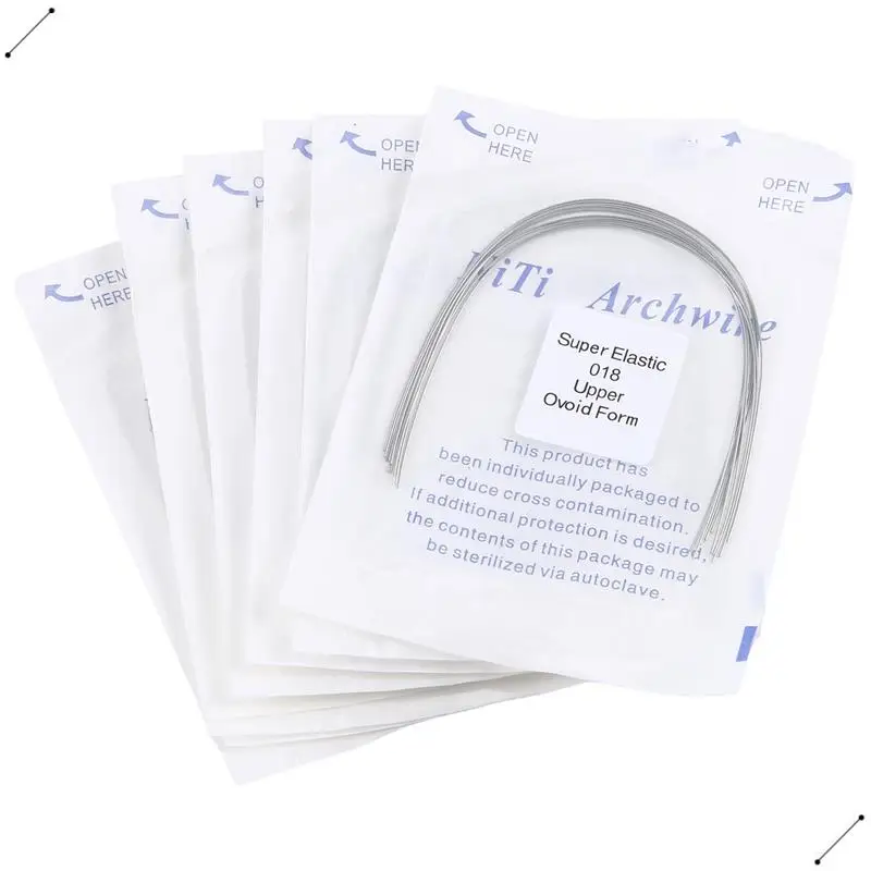 100 PCS NITI Metal Wire As Shown Nitinol Round Rod NITI Wire 10 Sizes (18+, 100)