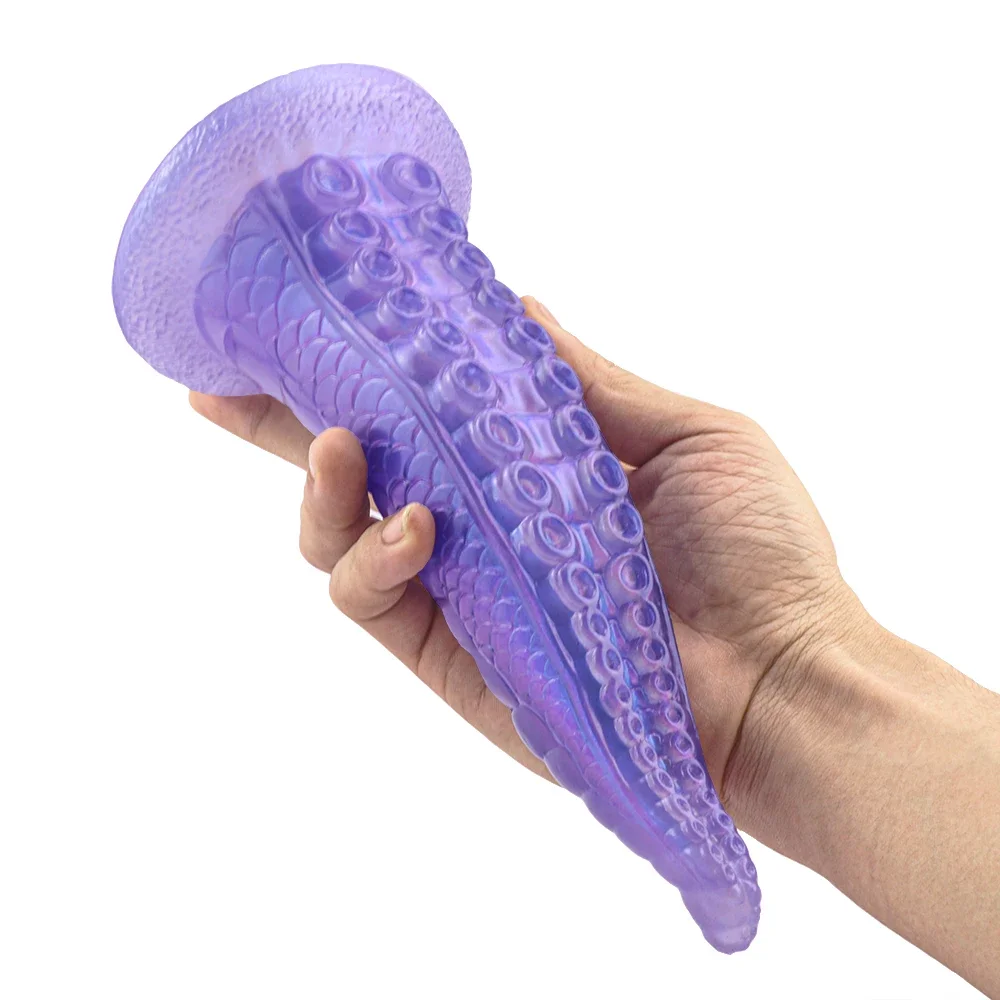 Octopus tentacolo ventosa Plug anale dilatatore dildo Butt Plug stimolatore massaggiatore prostatico giocattolo del sesso anale per donna uomo ano Expander