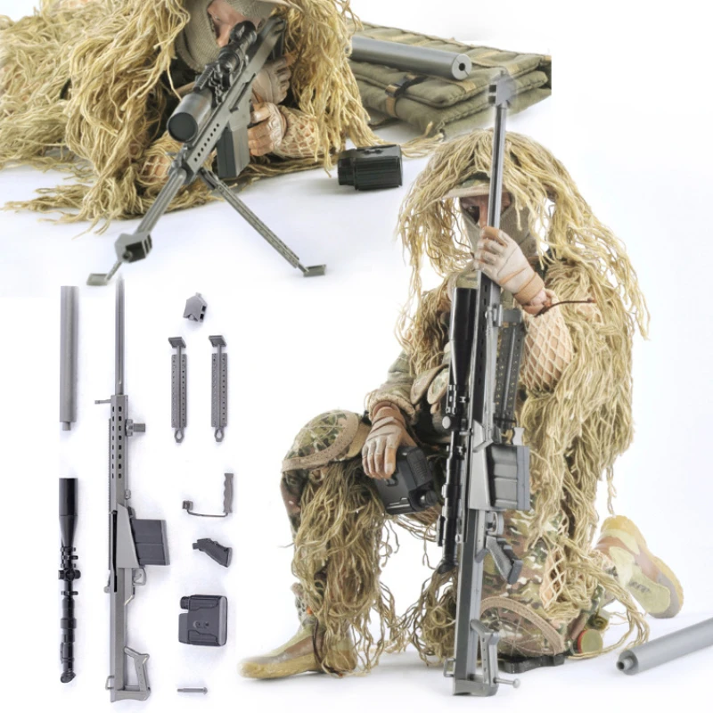 

Jungle Sniper Toys 1/6 Soldier Model Articulated Movable Dolls Chicken Soldiers Seal Special Forces Mannequins Simulated Warfare