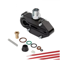 Car Crown Pressure Regulator Valves Cap Billet Aluminum Diesels Spring with Spring Housing for 6.0 Powerstroke 2003-2007