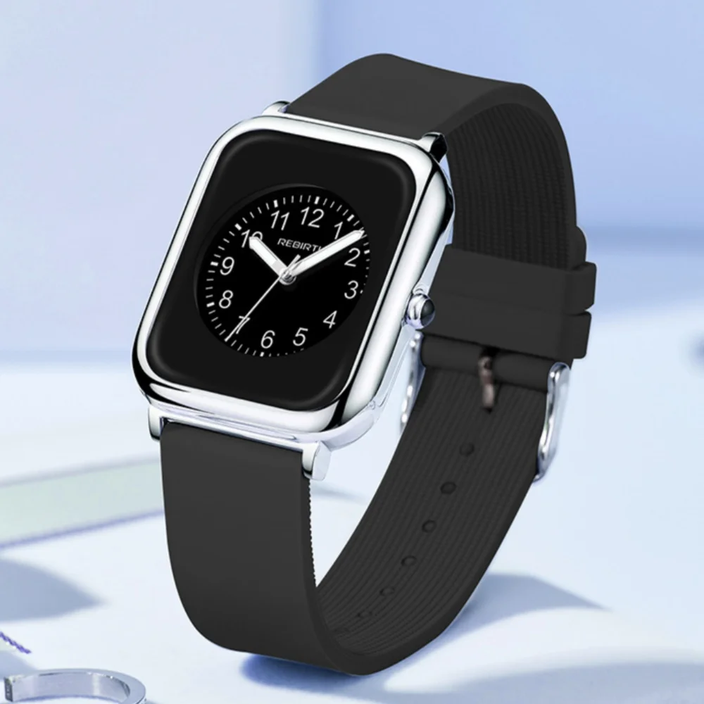 REBIRTH 096 Luxury Fashionable Women's Watch montre femme Bracelet, Vintage & Ins Elegant & Versatile  ladies Quartz Watches