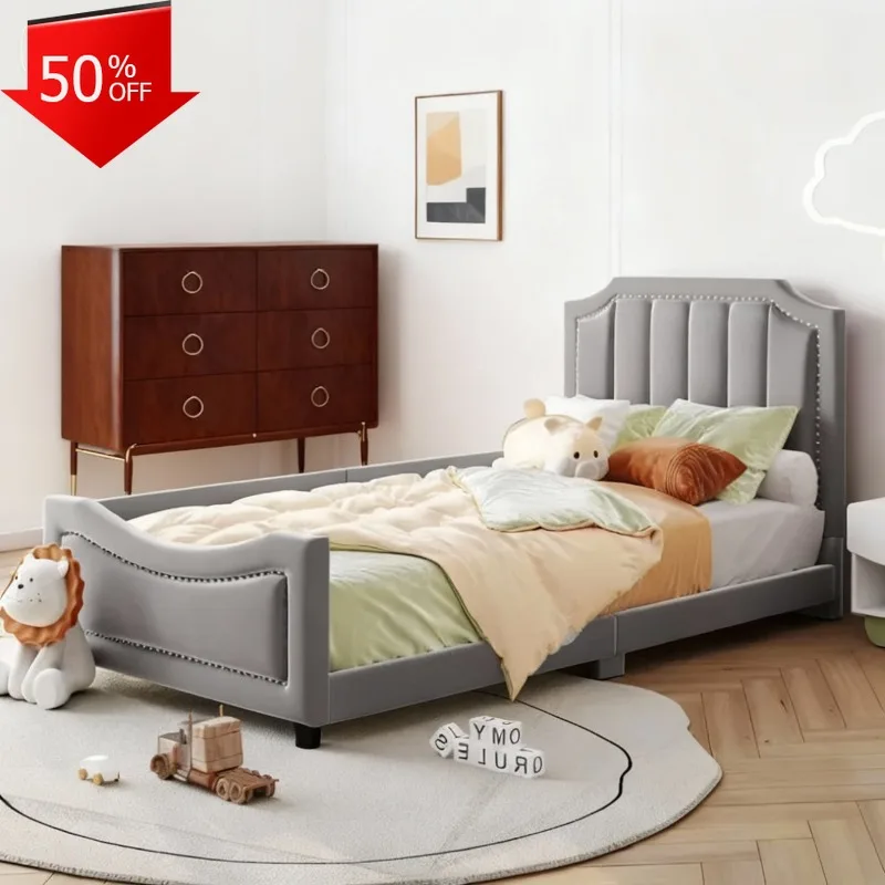 سرير أطفال مونتيسوري سرير بناتي سرير أطفال من أثاث غرفة نوم الأطفال يتأرجح سرير أطفال كهربائي قابل للتحويل