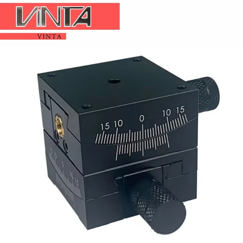 X Axis XY Axis 40mm GFWG40-40 Measurement Displacement Radian Sliding Table Manual Radian Angle Table Goniometer Swing Table