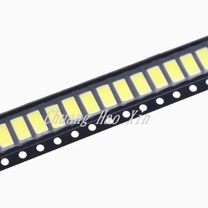 100pcs white LED 5730 SMD LED beads 0.5W LED light source high-power LED beads