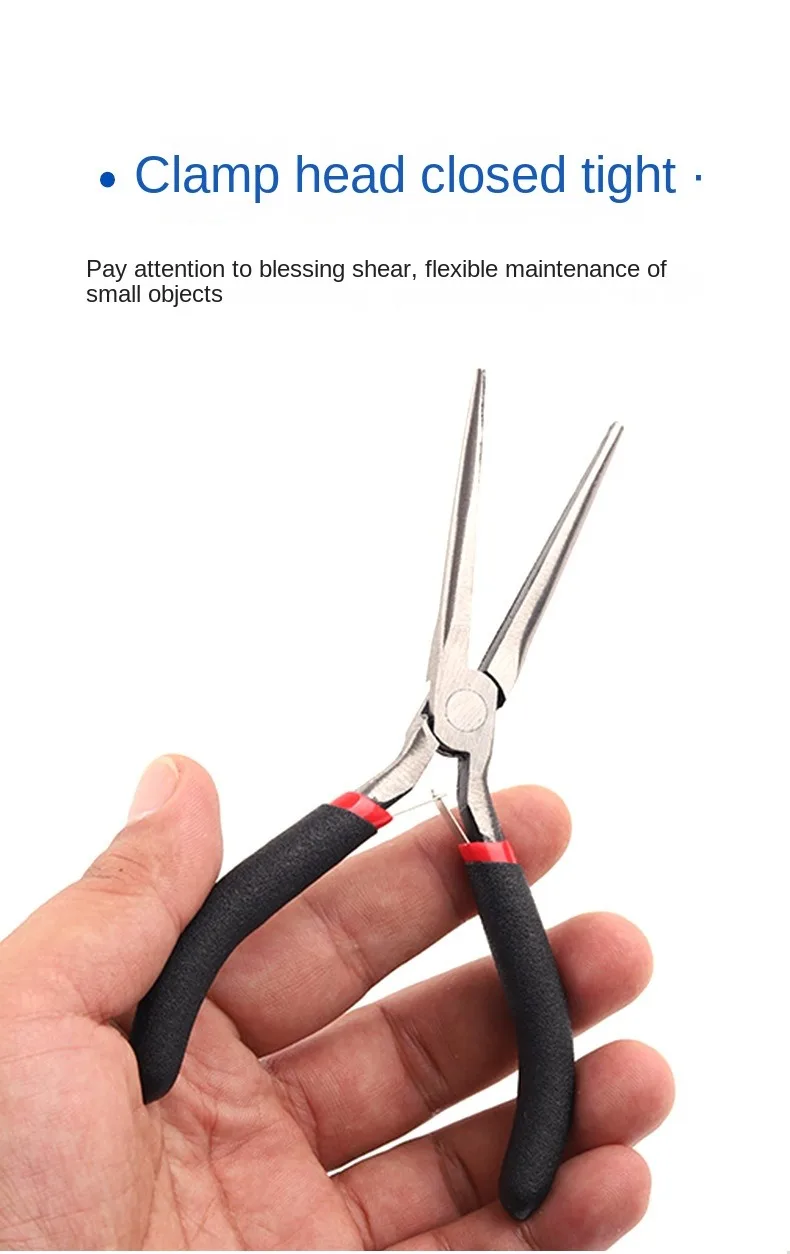 Multi tool Long Nose Plier Needle Nose Plier Forceps Repair Hand Tool