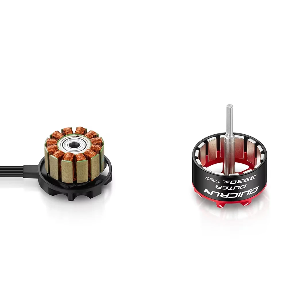 HOBBYWING QuicRun Buitenste 3530SL Sensorloze Borstelloze Motoren 1700KV 2200KV voor 1/10 1/12 RC Model Auto Crawler Accessoires