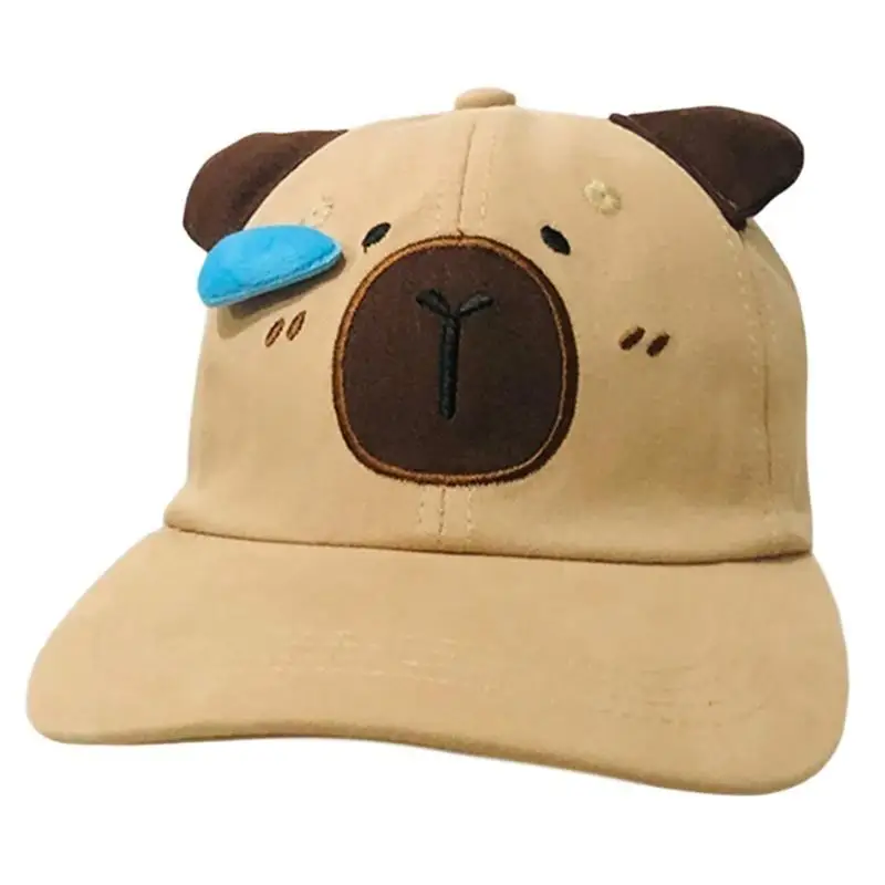 A52E Cartoon Snoty Dog Ear Baseball Hat modieuze schedelpetten voor dagelijks gebruik