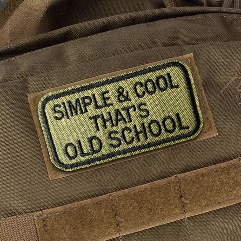 Parche bordado militar con velcro clásico para chalecos tácticos - imagen 5