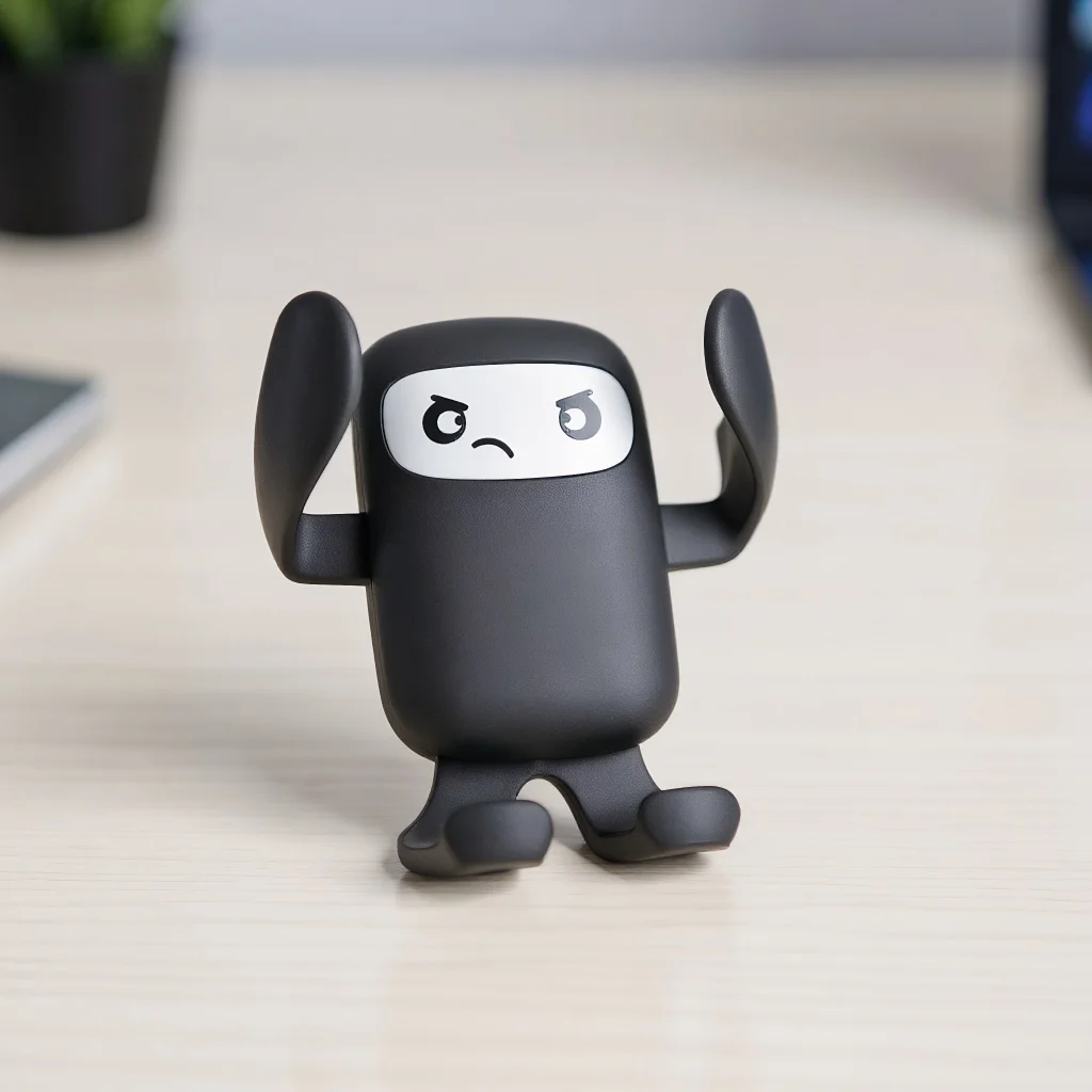 ​​Creative Cartoon Car Phone Holder - Air Vent Clip Mounting Bracket for GPS Navigation​​