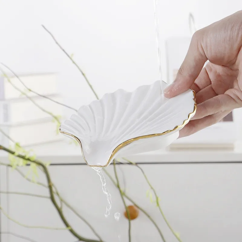 

B-Est Automatic Drainage Soap Dish-Luxury Design-No Drill Installation Multiple