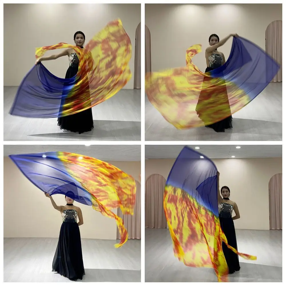 

with Telescopic Sticks Belly Dance Accessories Props Multicolor Dance Party Colorful Scarves Flag Scalable Rods Lightweight