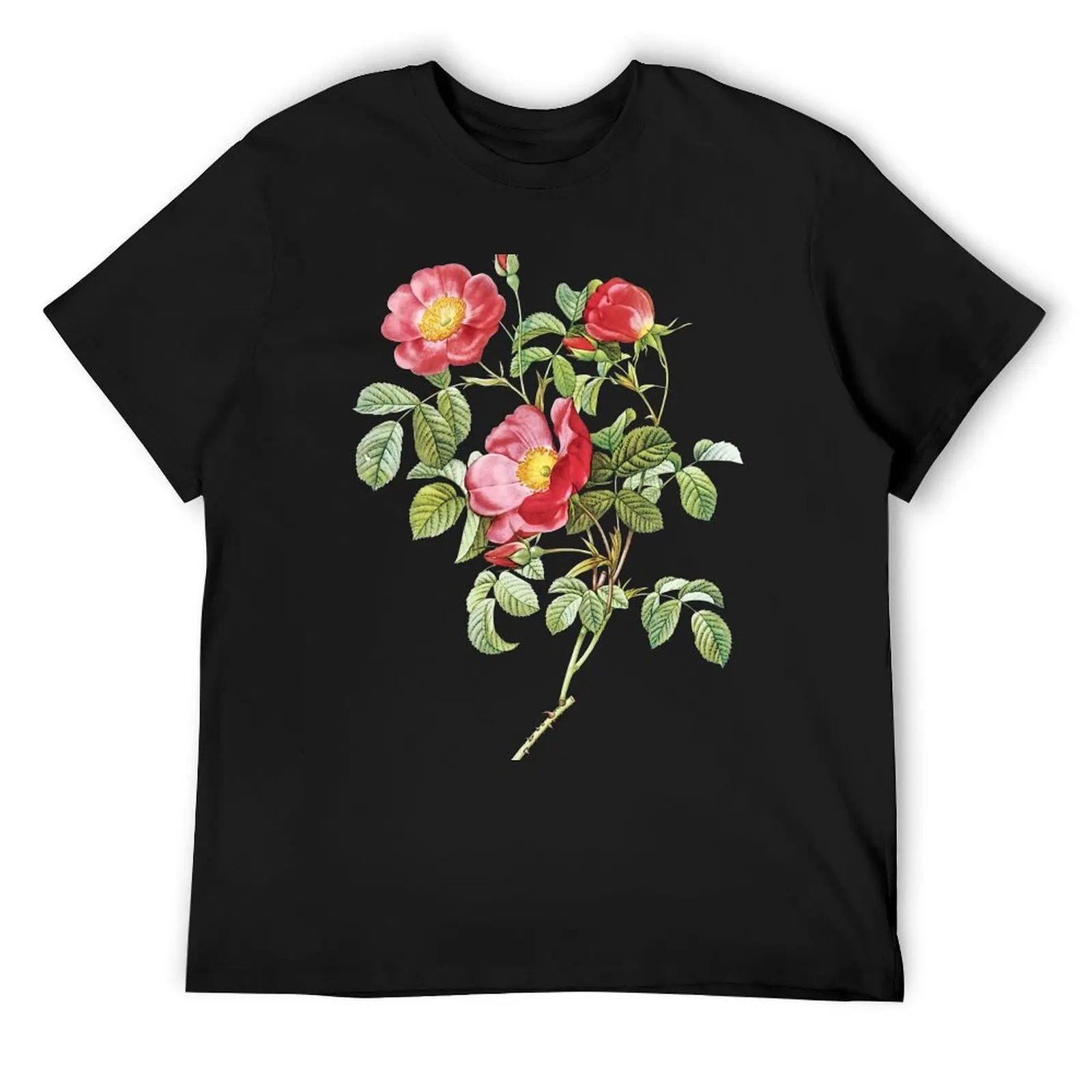 Vintage - Flower - Camellia by Redoute T-Shirt oversized graphic tee vintage cute clothes luxury clothes men