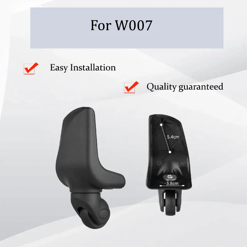 

Комплект для ремонта чемоданов: Универсальные противоударные колеса для W007, плавное вращение, поворотные ролики