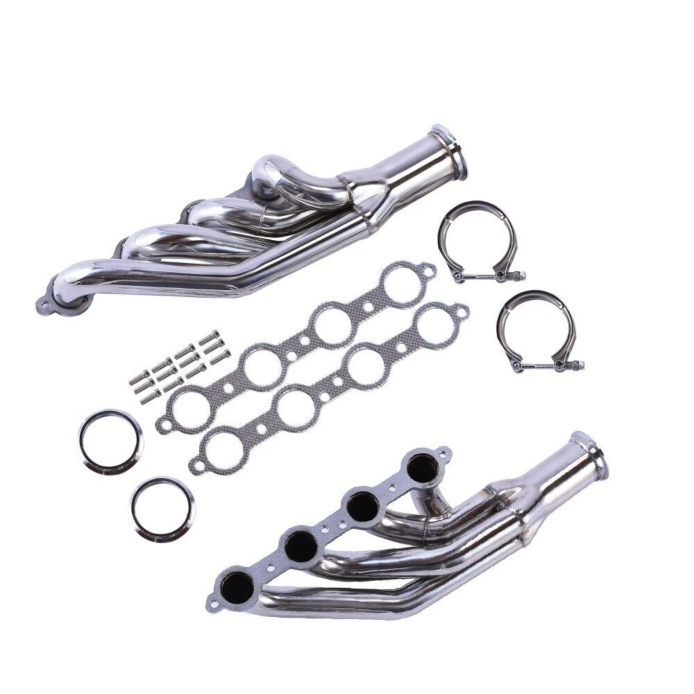 Header for 1997-2014 Chevy Small Block Chevrolet V8 LSX LS1 LS2 LS3 LS6  5.7L 6.0L 6.2L +Elbows T3 T4 to 3.0