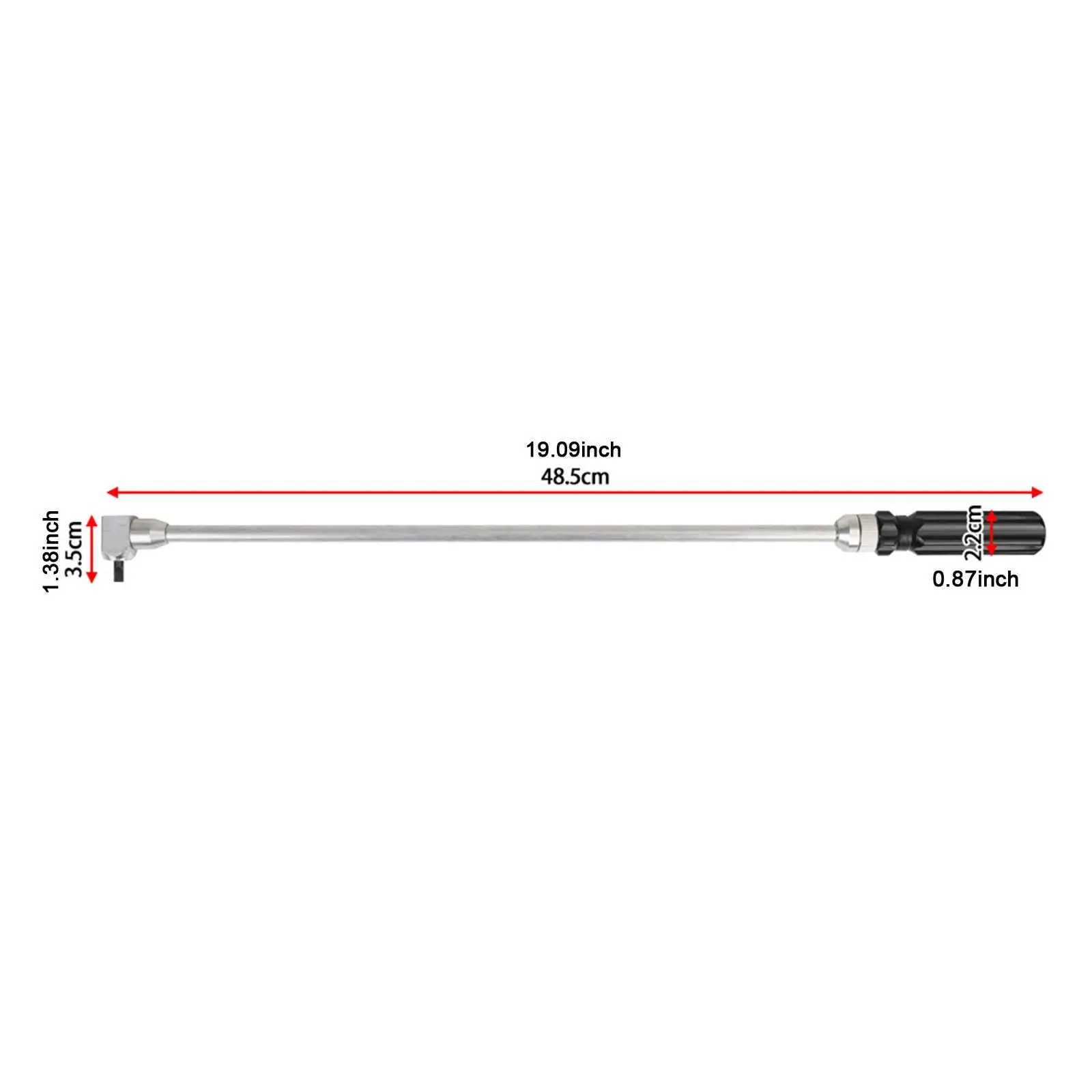 

Long Shaft Screw Adjusting Tool Metal Hand Tool for UTV ATV Motorcycle Snowmobile Maintenance