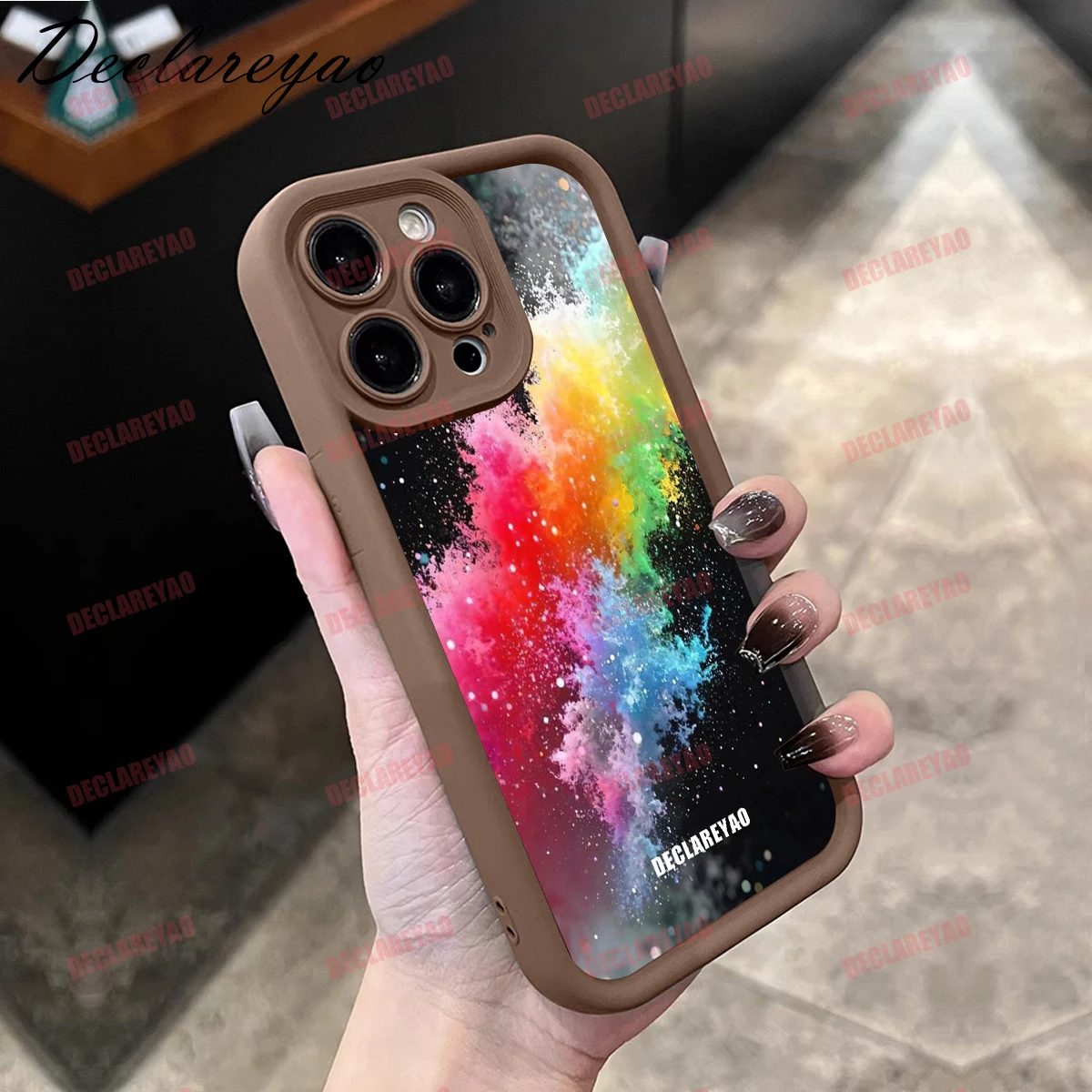 DECLAREYAO Matte Light Slim TPU Soft Coque For Realme Q5 C63 9 V5 Narzo C75 13 GT6 V25 14 Pro 8 C61 Plus Case Cover Shockproof