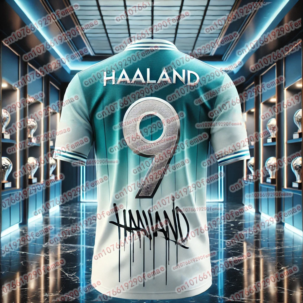 قميص Fan Jersey Premium Haaland Special Edition - قميص رياضي فاخر مطبوع سريع الجفاف للرجال، تي شيرت أنيق للاستخدام الخارجي #6