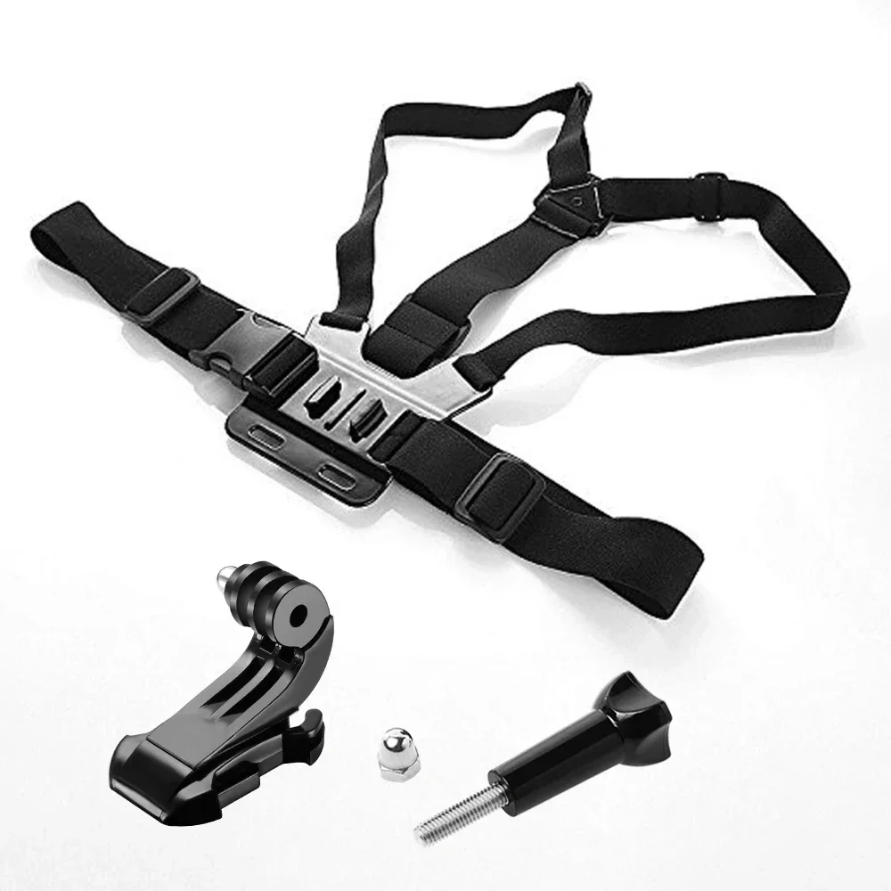 حزام الصدر قابل للتعديل ل Gopro بطل 10/9 الصدر جبل تسخير جبل حزام للعمل كاميرا الرياضة اكسسوارات ل GoPro