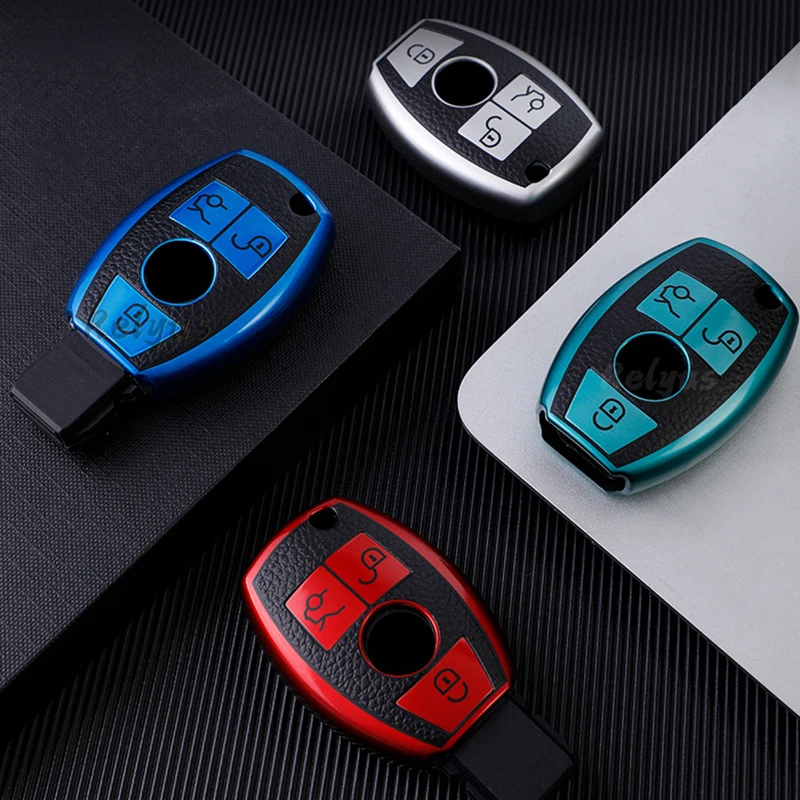 

Car Key Case for Mercedes Benz W204 W211 CLA W205 W177 W213 W212 AMG W203 C E Class GLA GLC CLS W206 W176 Car Accessories