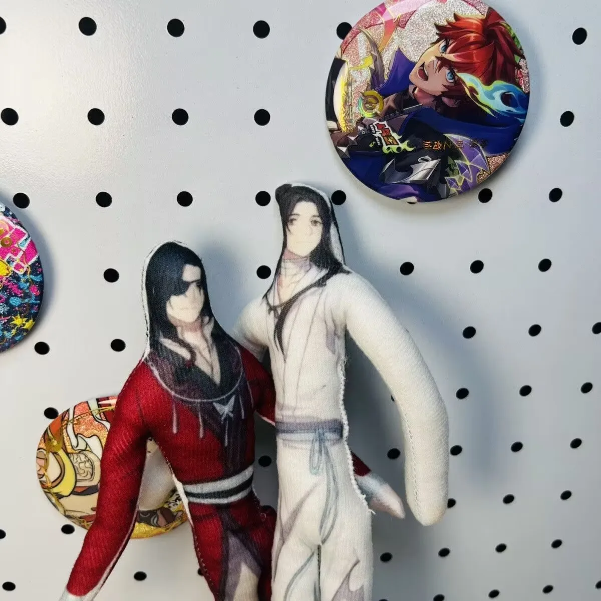 يمكن ترتيب دمى الفأر الجافة المجردة من "البركات السماوية الرسمية" "Flower City Xie Lian" على شكل إطار سلك حديدي #6