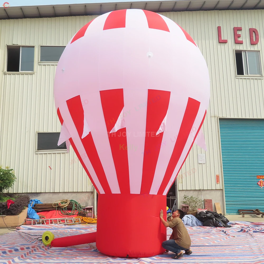 Customized Outdoor Giant Inflatable ground Balloon for sale rooftop Inflatable advertising cold air big balloon for exhibition