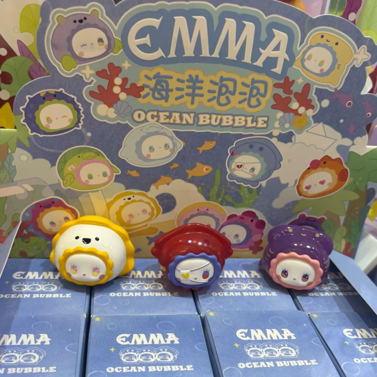 

Spot Mystery Box Toy Blind Box Emma Secret Forest Series Ocean Bubble Mini Cute Particle Модная игра Кукла ручной работы Подарочный орнамент
