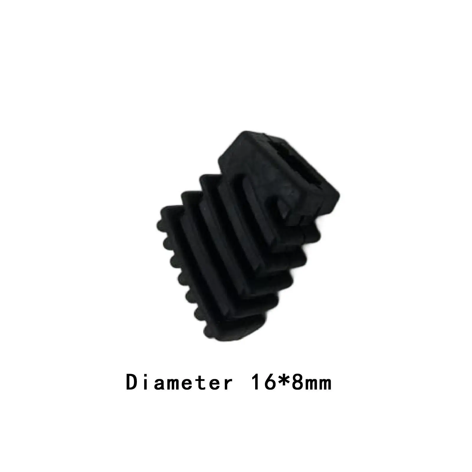 Drum Feet Sleeve Black PP Drum Hardware Accessory Noise Reduction Protector for Drum Set Cymbal Stand Performance DIY 4