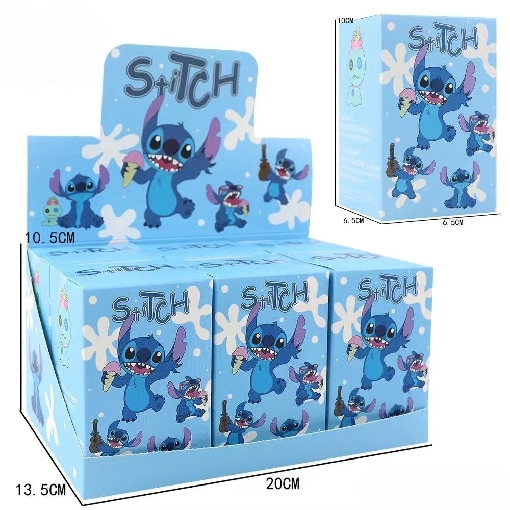 

Cartoon Music Series Interstellar Baby Cute Desktop Decoration Figure Model Stitch Doll Toy Small Ornament Boy and Girl Gift