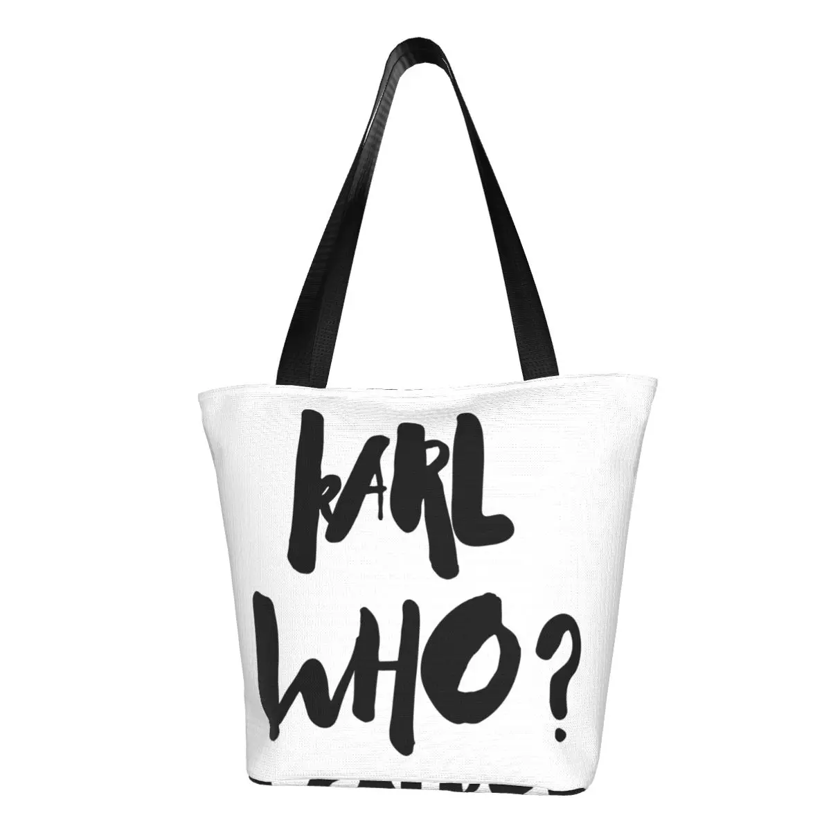 Ulzzang Women Karl Who Shopping Bag Accessories Fashion Tote Bags