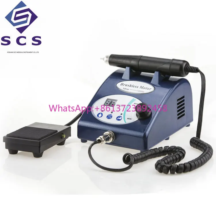 

Dental Carving Tools 50000RPM With Pedal Handpiece Brushless Strong DC Micro Motor