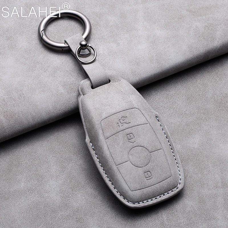 

Car Key Case Cover Shell For Mercedes Benz A C E S G Class GLC CLE CLA GLB W177 W205 W213 W222 X167 W206 W223 C260 C300 S500 AMG