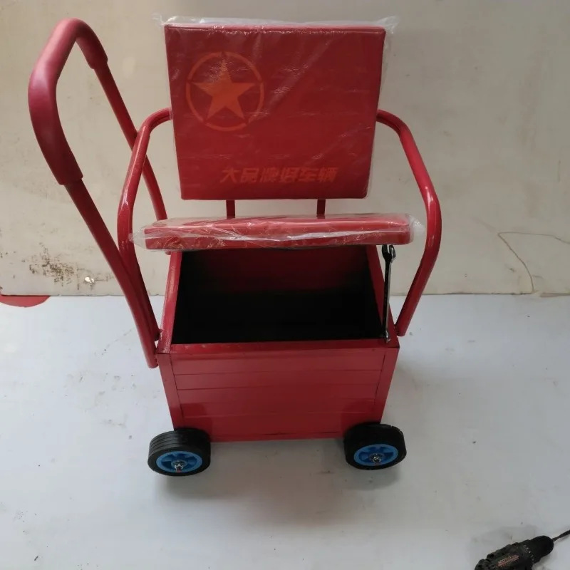 Elderly scooter The elderly hand-held cart Dual-purpose car can sit on the trolley Elderly trolley can sit