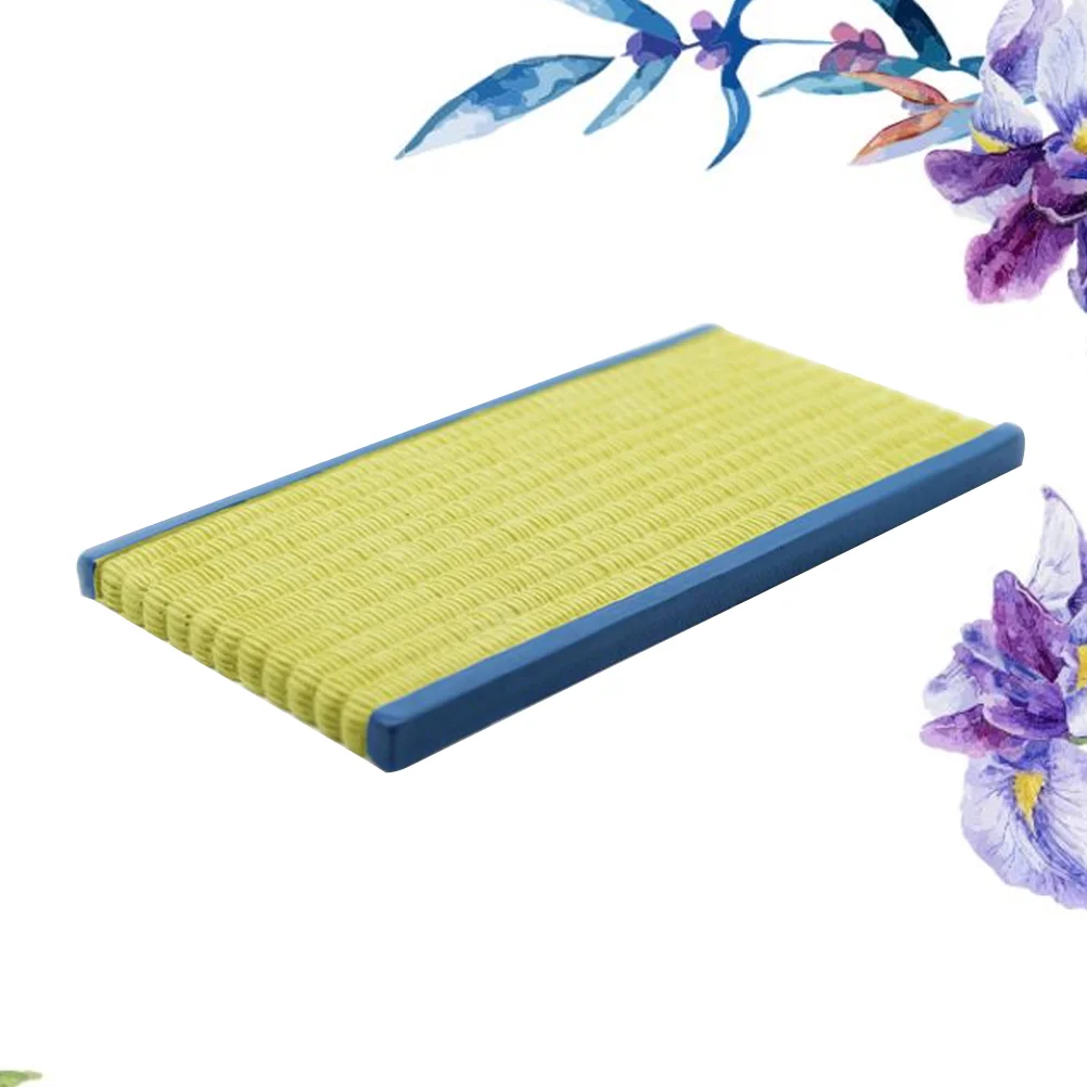 

3 Pcs Tatami Futon Decors Dollhouse Decorations Accessories Mat Rice Pad Supplies