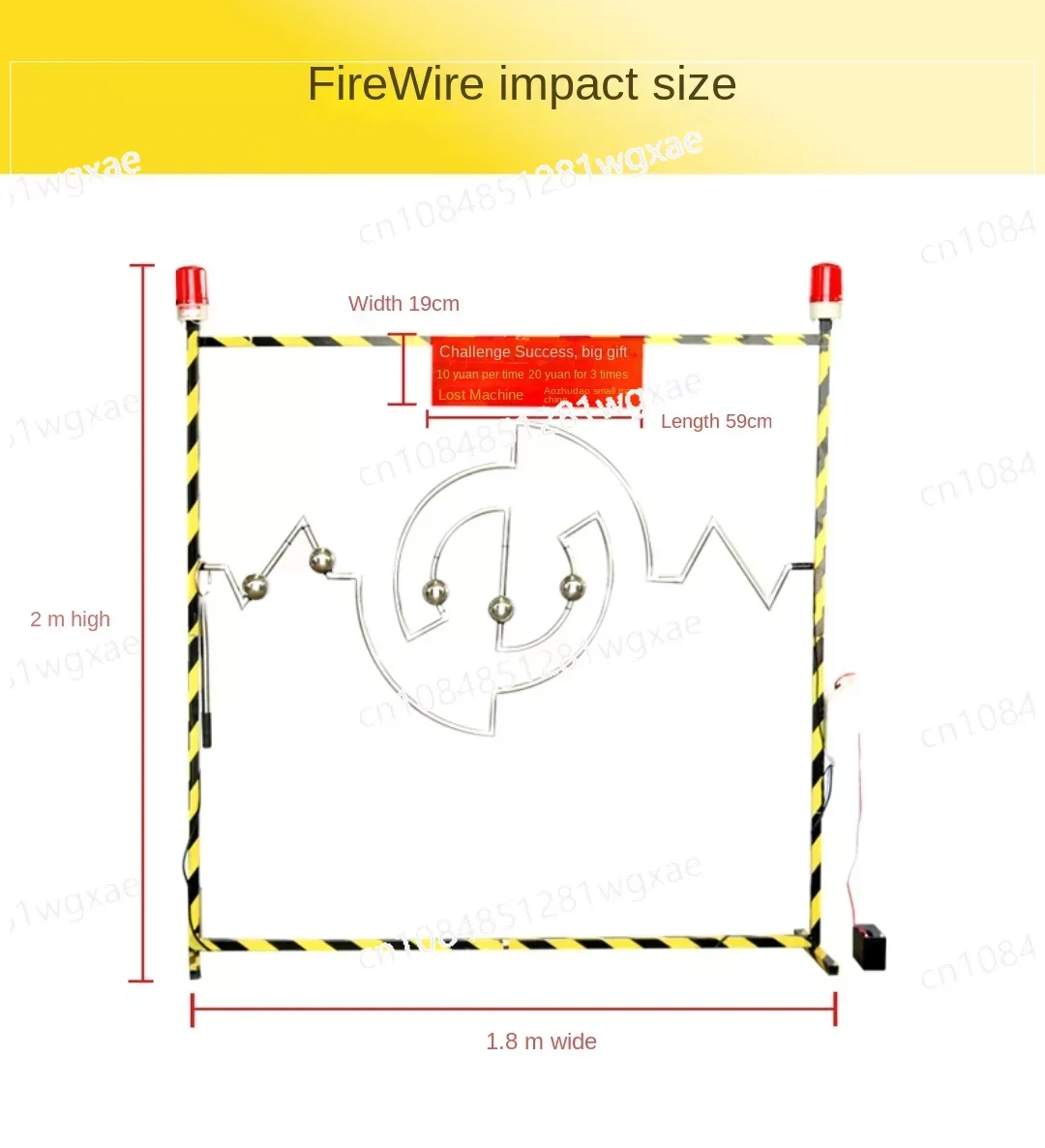 Impact Street Stall Amusement Equipment, Stick Grabbing Machine Hand Speed Limit Game Props