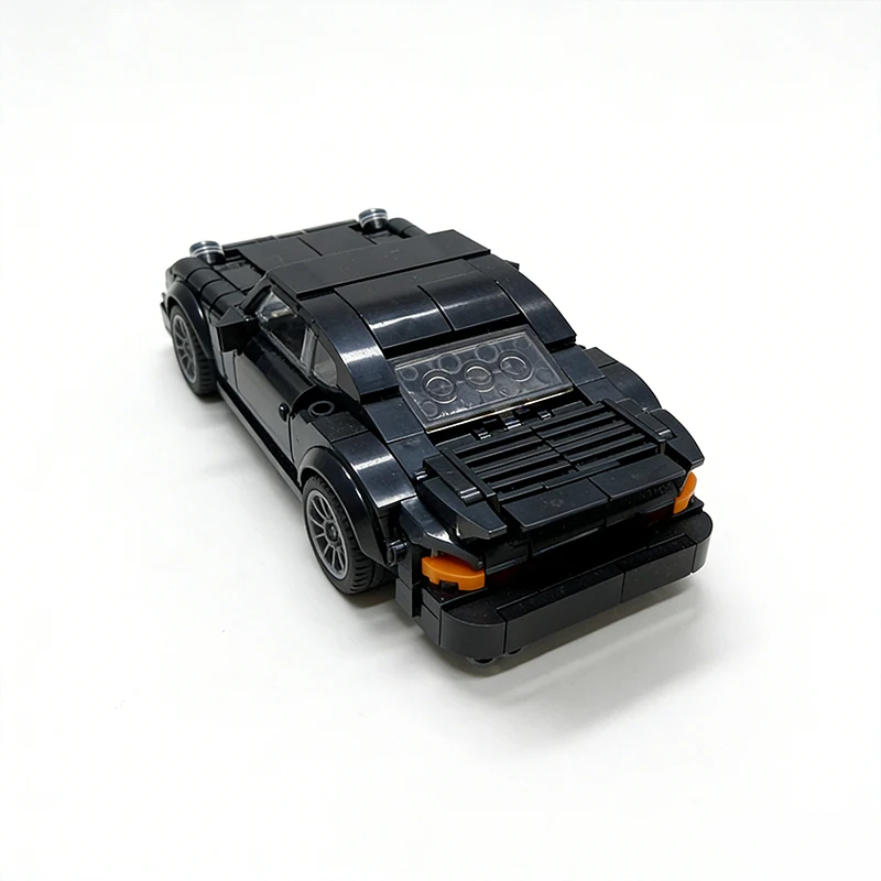 355PCS Technical MOC Turbo racing sports car Vehicle Racer Building Blocks Brick view 3
