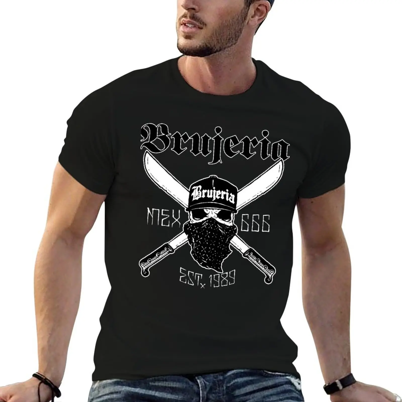 

Brujeria T-Shirt t shirts with prints funny t shirts cotton cotton t shirt pack T-shirt
