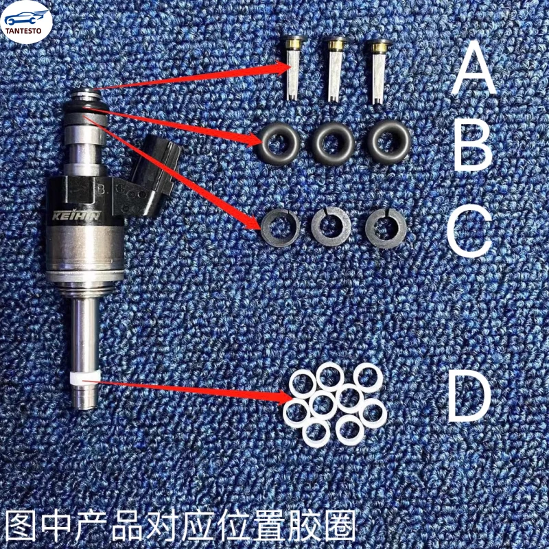 Free Ship For 2016-2022 GAC Acura CDX 1.5T Fuel Injector Rubber Ring/sealing Ring Honda Vehicles Gasket