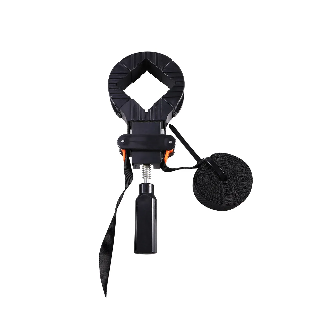 

Frame Clamp Black Non-Marring Grip For Woodworking Projects Picture Strap Clamps Holder Wood Clamps Tool