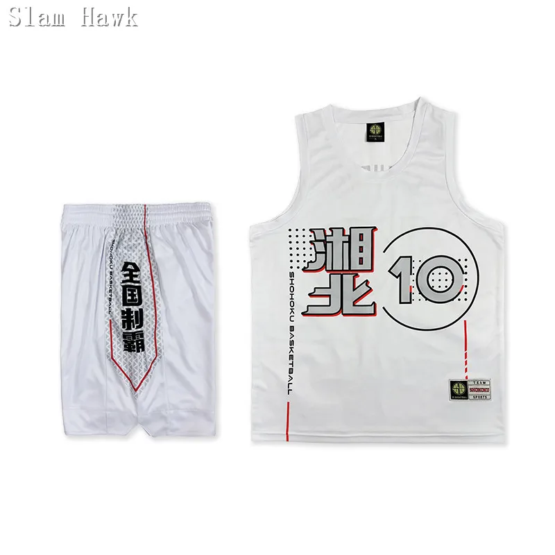 Shohoku 10 # Sakuragi 30 # splashbros City America EUR DESIGN เสื้อสตรีทบอลแนวสตรีทเสื้อบาสเก็ตบอลชุดกางเกง