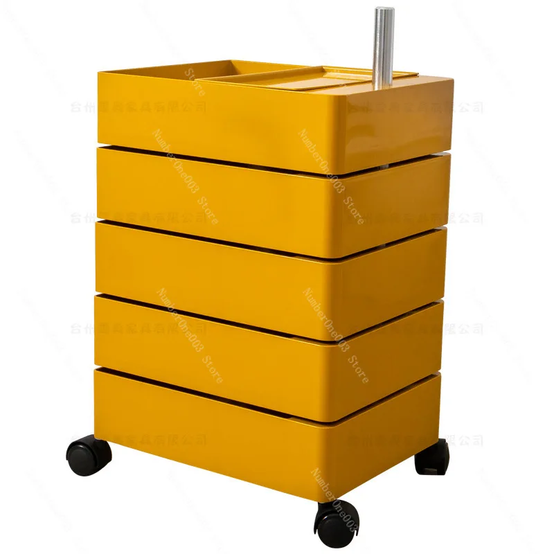 

Swivel Bedside Tables, Storage Cabinets, Living Room, Home Sideboards, Snacks, Multi-layer Storage