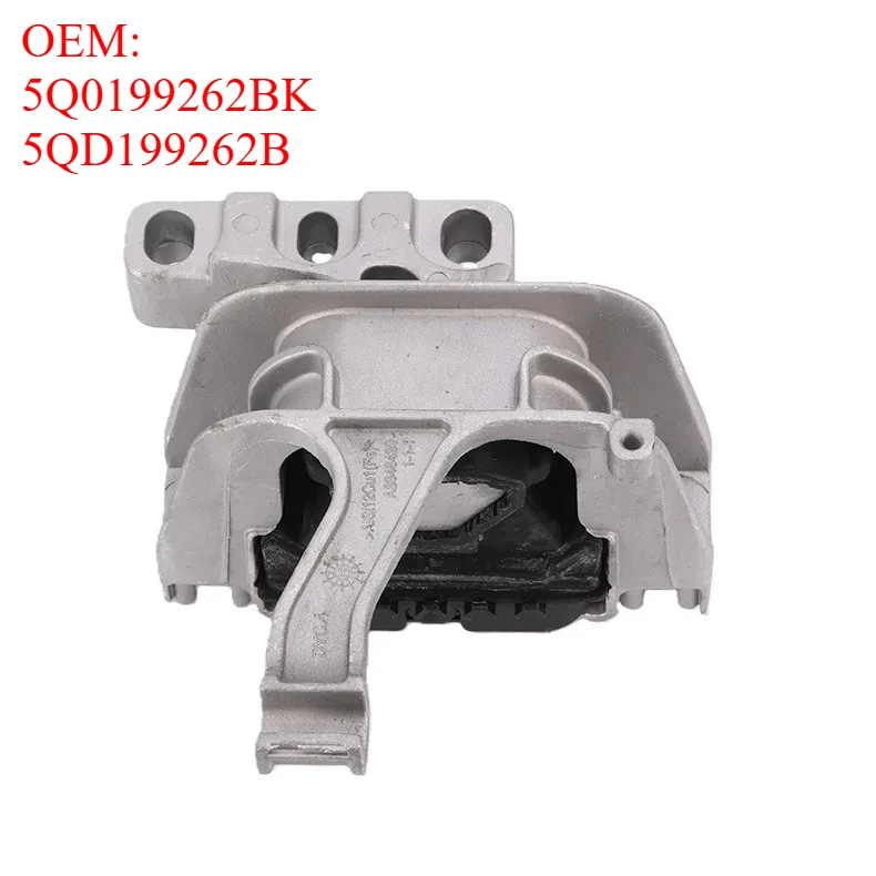 New For Volkswagen VW Golf R GTI Audi A3 TT Quattro S3 Engine Motor Mount Bracket Support Bearing 5Q0199262BK 5Q0199262BE