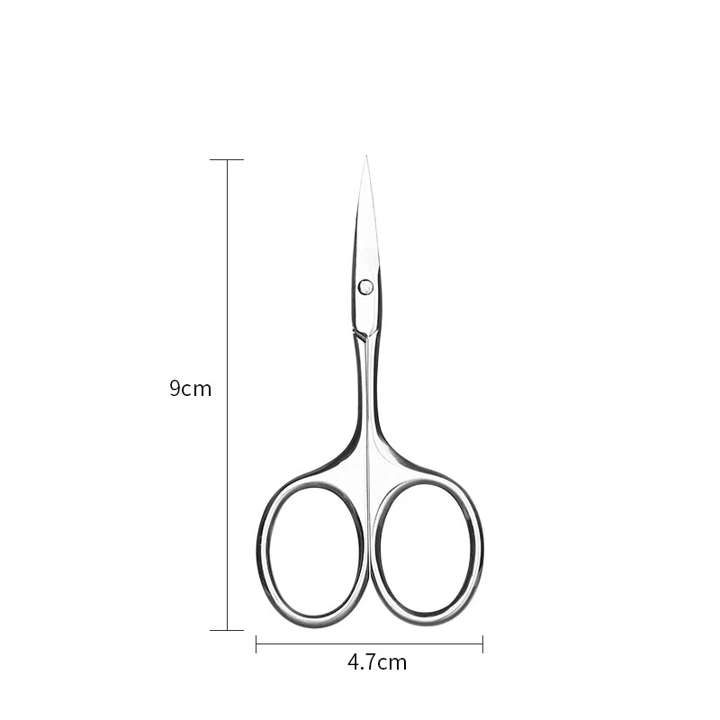 New Professional Skin Remover Cuticle Cutter Eyebrow Trimming Scissors Cuticle Scissor Curved Nail Clipper Trimmer Dead Nail Art