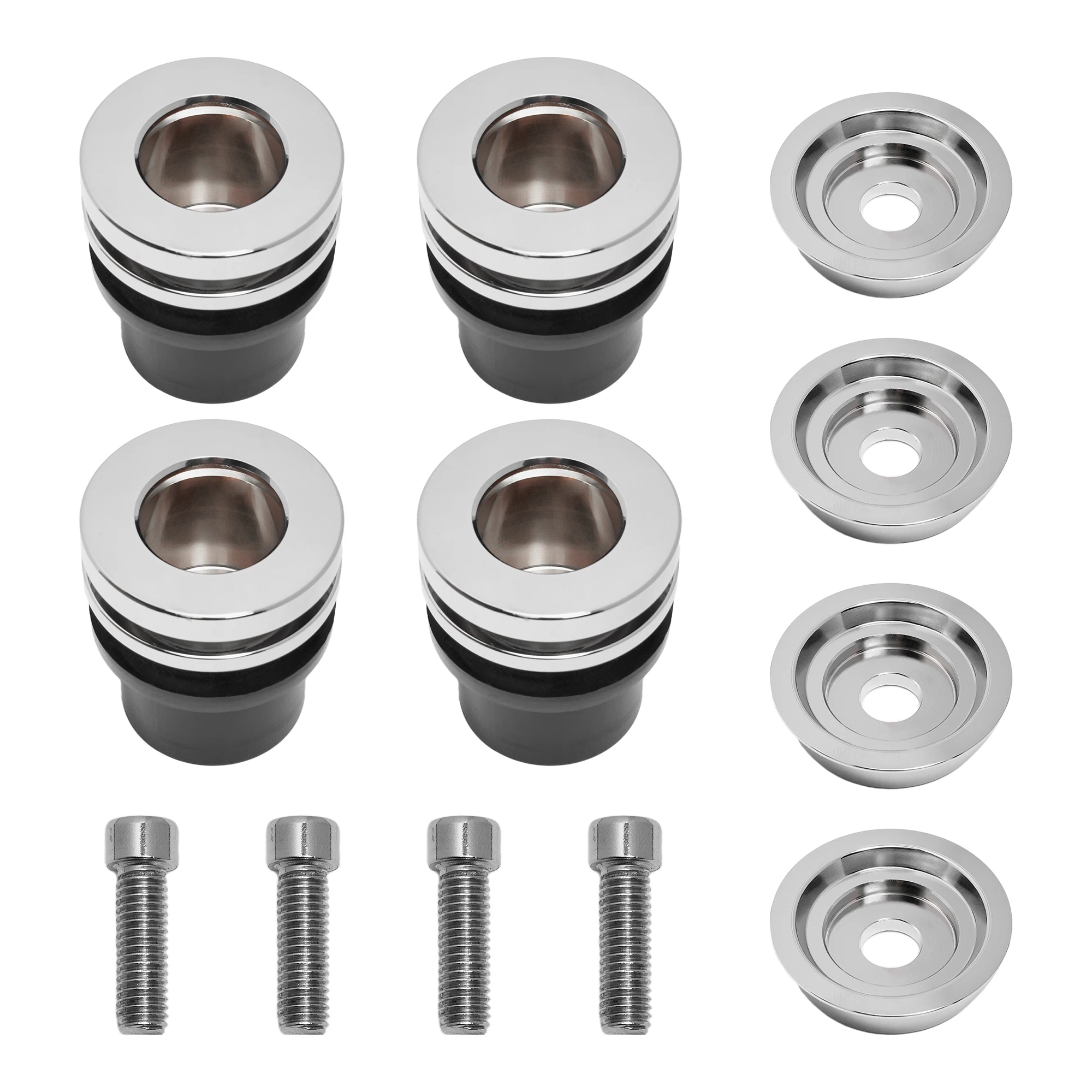 Simplified Backrest Mounting Solution | Quick-Detach Spool Kit for Indian Scout Sixty Motorcycle (Fits 2015-2022 Models)