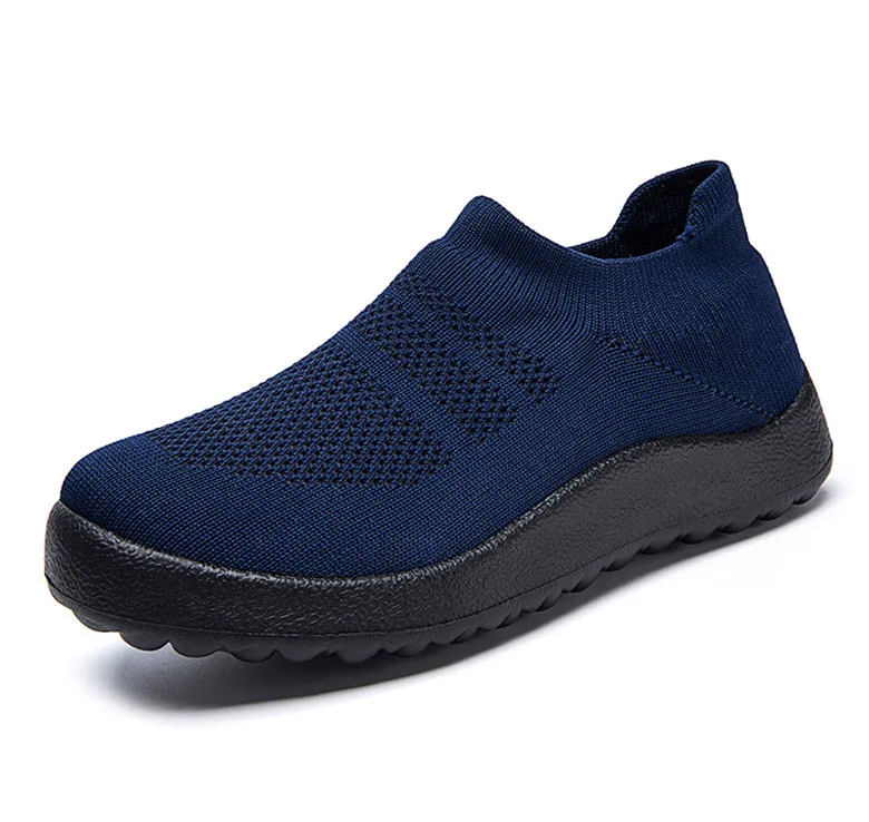 Damen-Sneaker zum Hineinschlüpfen, Damenschuhe, 2023, atmungsaktive Mesh-Turnschuhe für Damen, Sportschuhe, weiße Freizeitschuhe, Zapatillas Mujer – Detail 12