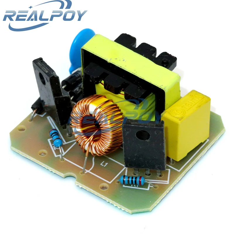 Dual-mode 40W DC-AC inverter power supply 12V liter 220V step-up transformer step-up module inverter module