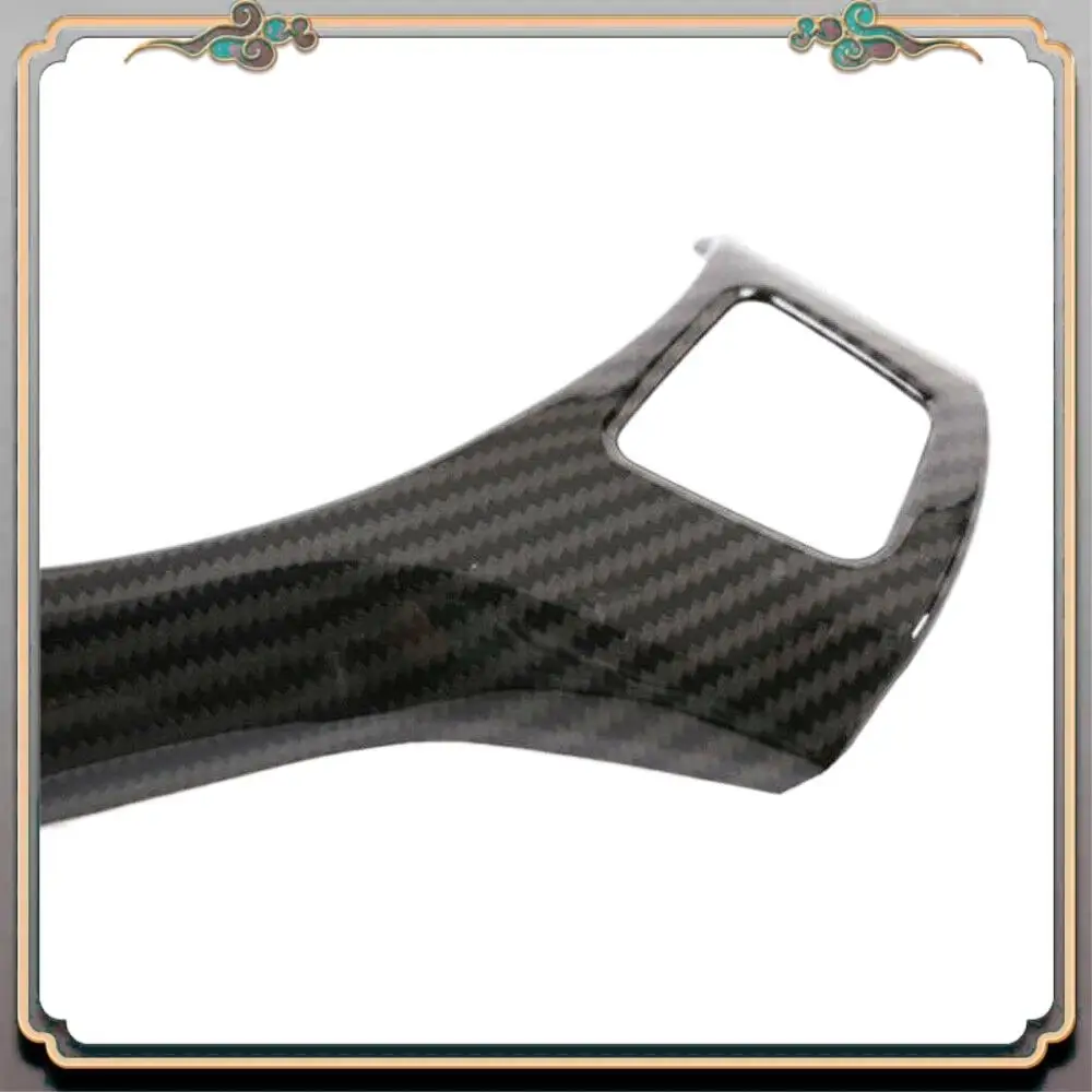

Reliable-Car Interior Steering Wheel Decoration Cover Trim For-BMW 3 Series E90 E92 E93 2005-2012 LHD