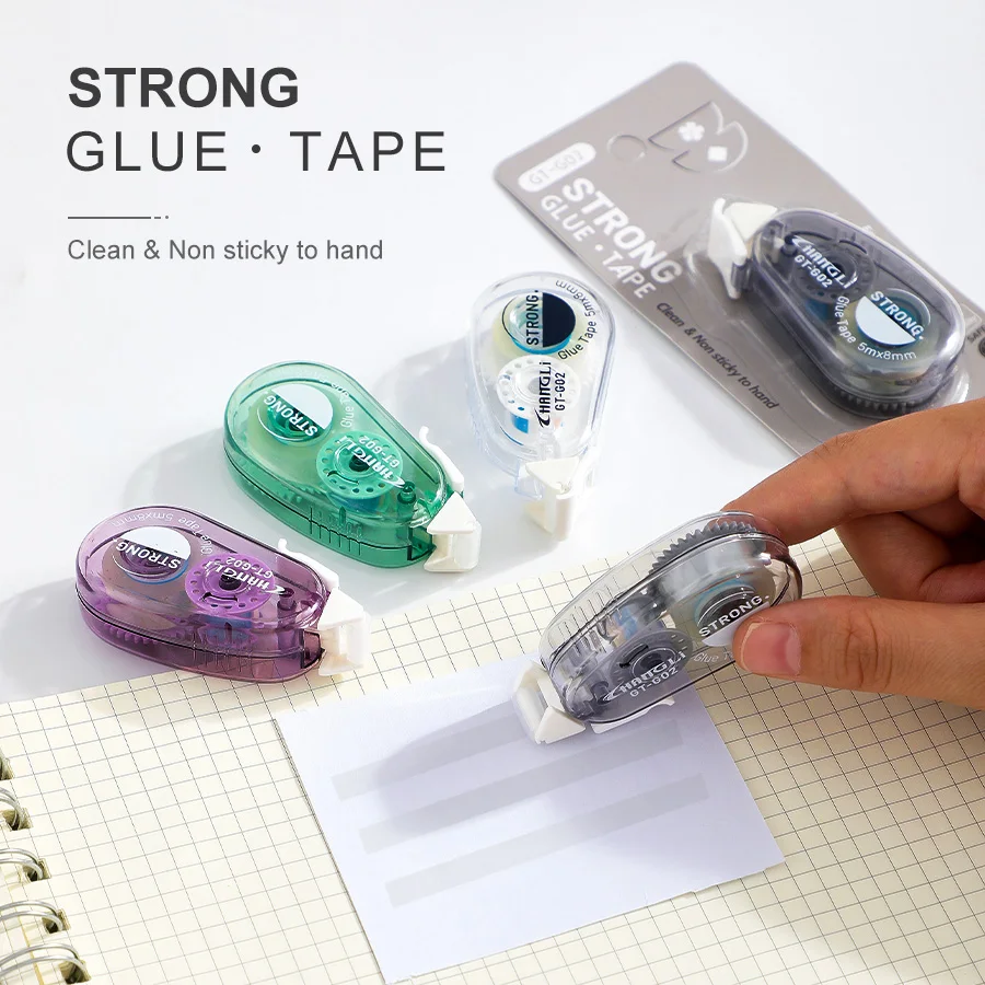 Multi stick hand-painted Paper Cuttings strong adhesive portable double-sided adhesive glue tape