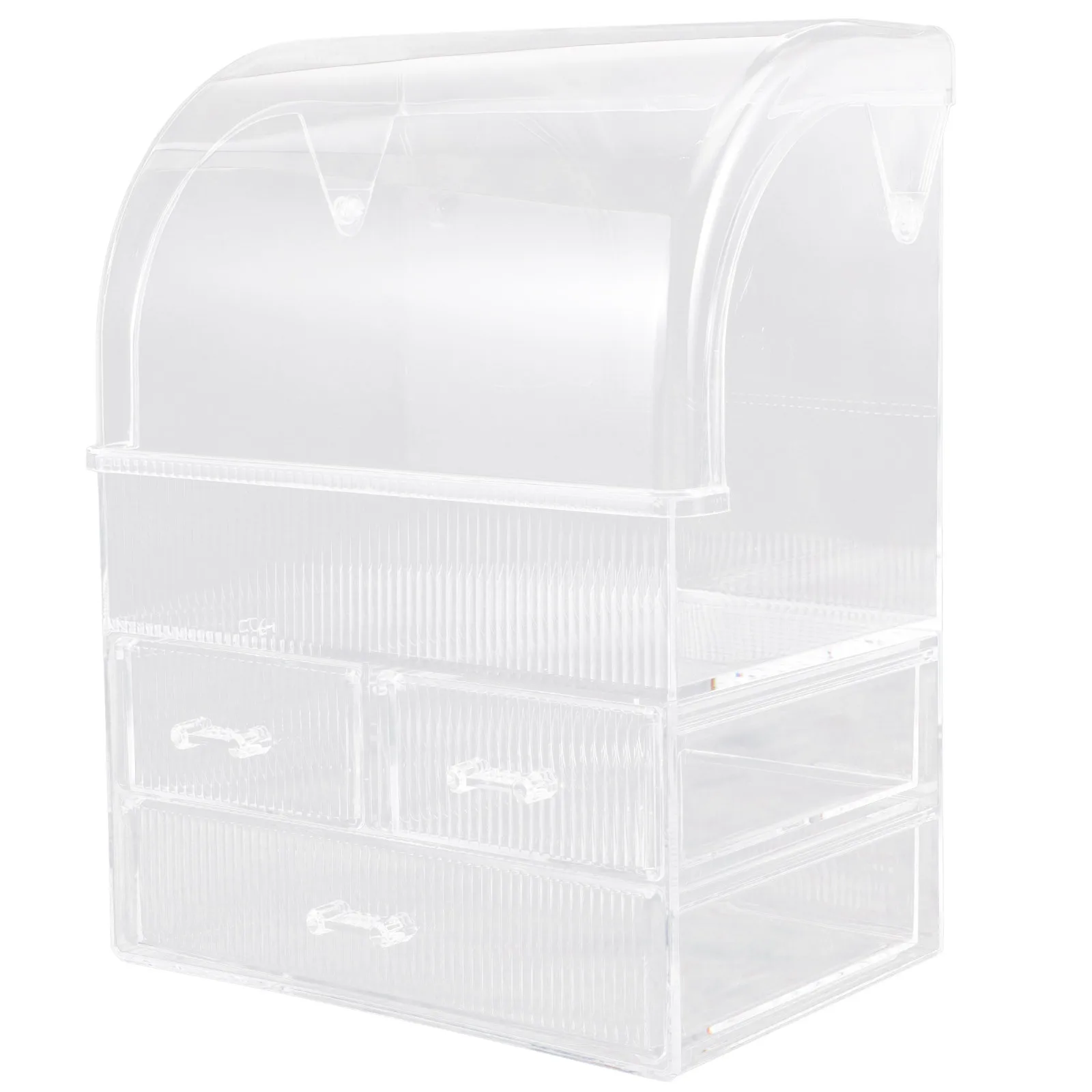 

Large Capacity Acrylic Makeup Organizer Box Transparent Desktop Storage Box Drawer Organizer for Cosmetics Jewelry